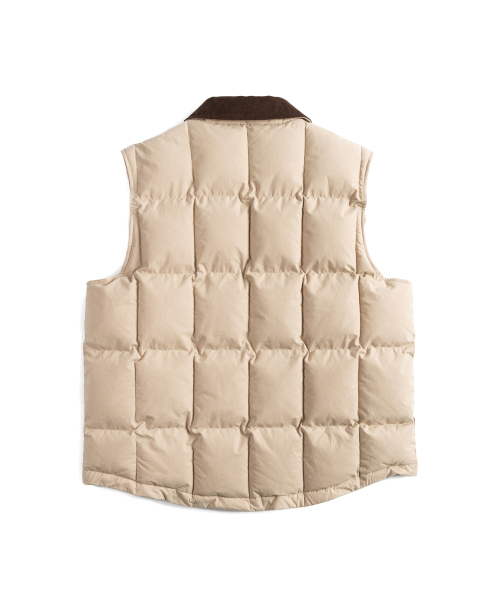WILD BRICKS(ワイルドブリックス)の「RP PUFFER VEST (beige)(ダウンベスト・メンズ・その他・MEDIUM/LARGE/X-LARGE)」の2枚目の写真