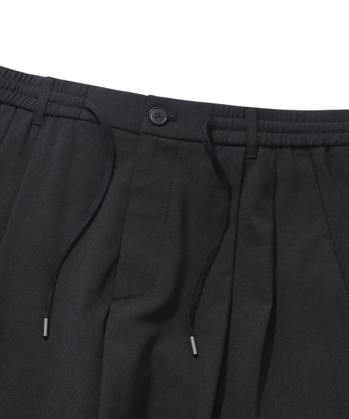 COVERNAT(カバーナット)の「サマー ツーピンタック セミワイド スラックス ブラック(スラックス・レディース・その他・MEDIUM/SMALL/X-LARGE/X-SMALL/LARGE)」の3枚目の写真