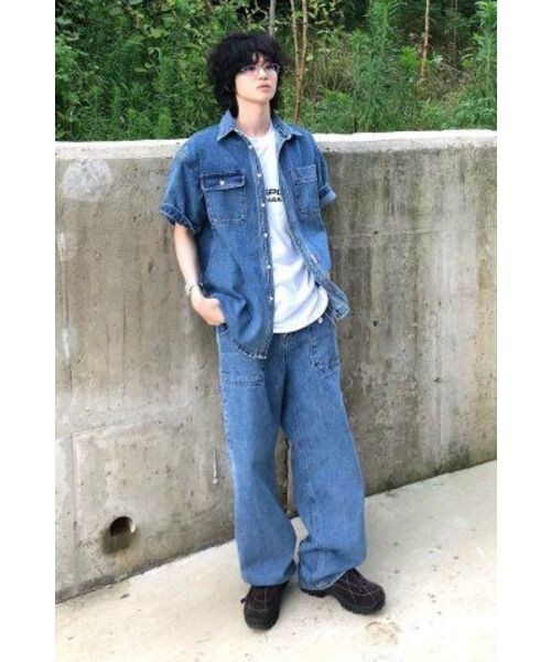 SPORT CHAMBER(スポーツチャンバー)の「SC 90s カーペンターデニムパンツ(ブルー)(デニムパンツ・レディース・その他・1/2/3)」の18枚目の写真