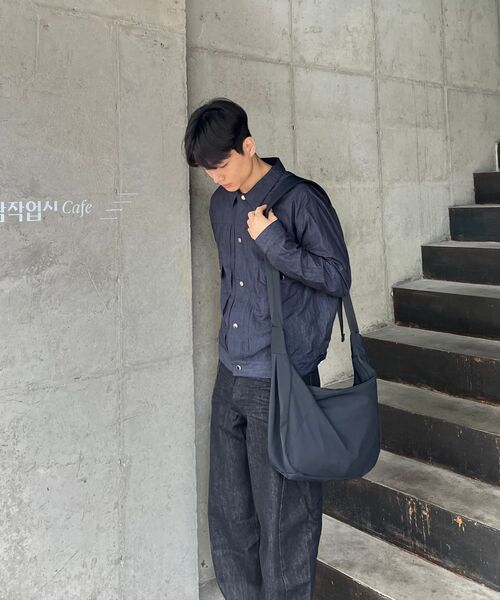 CONNECT KINLOCH(コネクトキンロック)の「ウォッシュドクリンクルトラッカー(ネイビー)(デニムジャケット・メンズ・その他・MEDIUM/LARGE/X-LARGE)」の4枚目の写真