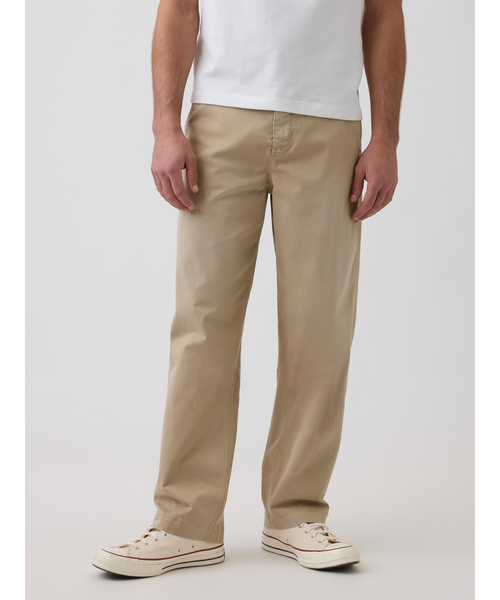 GAP（ギャップ）の「バギーカーキパンツ（チノパンツ・メンズ・グリーン/ブルー/ブラック/ベージュ・28W 30L/29W 30L/30W 30L/31W 30L/31W 32L/32W 30L/32W 32L/33W 32L/36W 32L/34W 32L）」の18枚目の写真