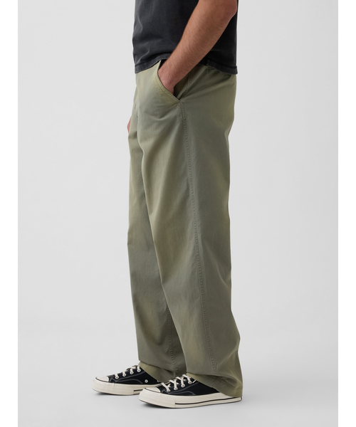 GAP（ギャップ）の「バギーカーキパンツ（チノパンツ・メンズ・グリーン/ブルー/ブラック/ベージュ・28W 30L/29W 30L/30W 30L/31W 30L/31W 32L/32W 30L/32W 32L/33W 32L/36W 32L/34W 32L）」の21枚目の写真