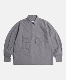 Multi Pocket Utility Shirt Black