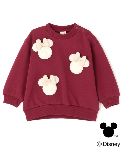 petit main（プティマイン）の「【Disney】アップリケトレーナー（スウェット・キッズ・ライトブルー/アイボリー/レッド/ネイビー・130cm/110cm/100cm/80ｃｍ/120cm/90cm）」の5枚目の写真