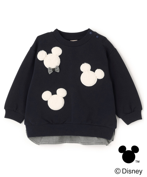 petit main（プティマイン）の「【Disney】アップリケトレーナー（スウェット・キッズ・ライトブルー/アイボリー/レッド/ネイビー・130cm/110cm/100cm/80ｃｍ/120cm/90cm）」の6枚目の写真