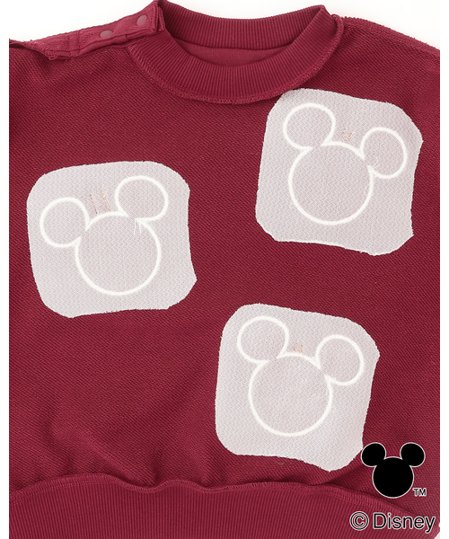 petit main（プティマイン）の「【Disney】アップリケトレーナー（スウェット・キッズ・ライトブルー/アイボリー/レッド/ネイビー・130cm/110cm/100cm/80ｃｍ/120cm/90cm）」の9枚目の写真