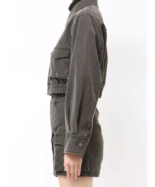 MURUA（ムルーア）の「【セットアップ対応】フェイクレザーショート