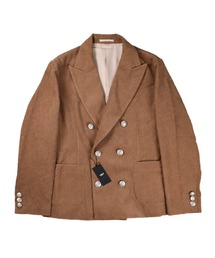 テーラードジャケット（ブラウン/茶色系・コーデュロイ）ファッション