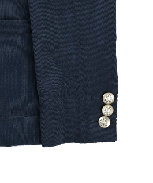 TMT(ティーエムティー)の「【TMT/ティーエムティー】CORDUROY DOUBLE JACKET(テーラードジャケット・メンズ・ブラウン/ネイビー・MEDIUM/LARGE)」の5枚目の写真