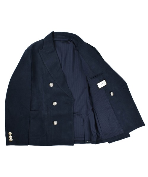 TMT(ティーエムティー)の「【TMT/ティーエムティー】CORDUROY DOUBLE JACKET(テーラードジャケット・メンズ・ブラウン/ネイビー・MEDIUM/LARGE)」の10枚目の写真