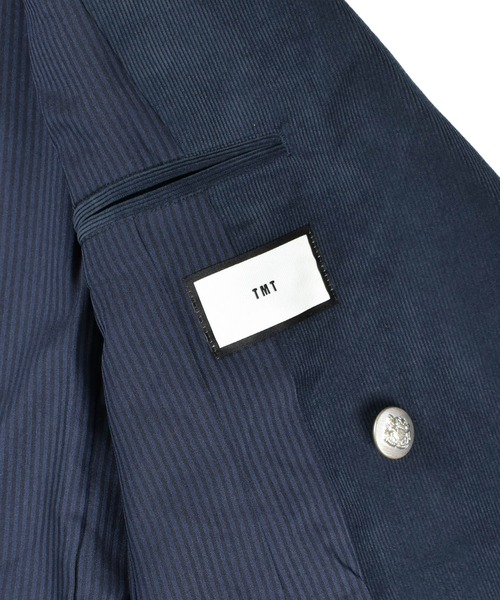 TMT(ティーエムティー)の「【TMT/ティーエムティー】CORDUROY DOUBLE JACKET(テーラードジャケット・メンズ・ブラウン/ネイビー・MEDIUM/LARGE)」の11枚目の写真
