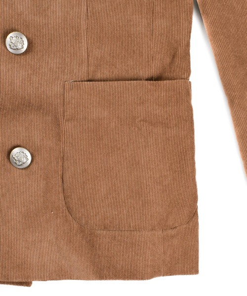 TMT(ティーエムティー)の「【TMT/ティーエムティー】CORDUROY DOUBLE JACKET(テーラードジャケット・メンズ・ブラウン/ネイビー・MEDIUM/LARGE)」の15枚目の写真