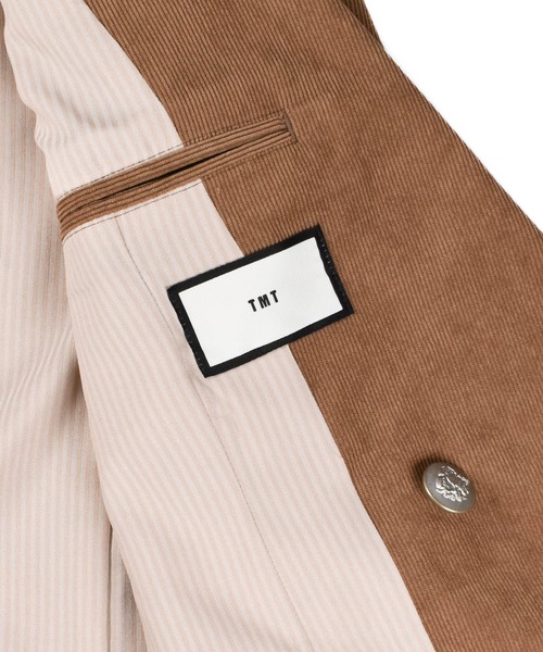 TMT(ティーエムティー)の「【TMT/ティーエムティー】CORDUROY DOUBLE JACKET(テーラードジャケット・メンズ・ブラウン/ネイビー・MEDIUM/LARGE)」の18枚目の写真