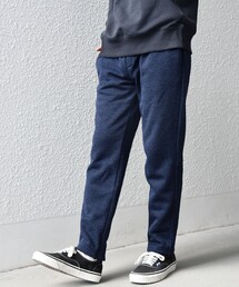 〈洗濯機可能〉ニット フリース 裏起毛 スリム ジョガー パンツ 26AW◆