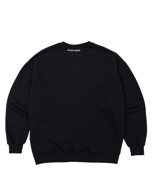 DYSFUNCT(ディスファンクト)の「PUPPYLOVE OVER FIT SWEATSHIRT(BLACK)(スウェット・レディース・その他・LARGE/MEDIUM)」の2枚目の写真