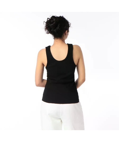Beyond Basics(ビヨンド ベーシックス)の「GOAT / RIB TANK TOP(タンクトップ・レディース・ブラック/オリーブ/アイボリー/ブラウン/オートミール・S/M)」の1枚目の写真