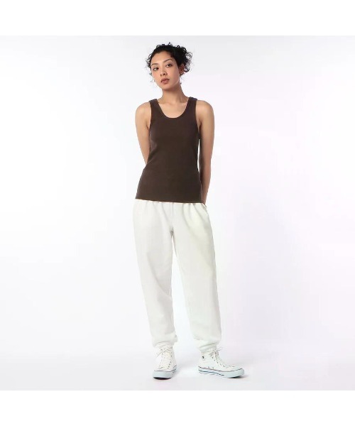 Beyond Basics(ビヨンド ベーシックス)の「GOAT / RIB TANK TOP(タンクトップ・レディース・ブラック/オリーブ/アイボリー/ブラウン/オートミール・S/M)」の12枚目の写真