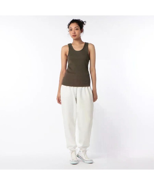 Beyond Basics(ビヨンド ベーシックス)の「GOAT / RIB TANK TOP(タンクトップ・レディース・ブラック/オリーブ/アイボリー/ブラウン/オートミール・S/M)」の18枚目の写真