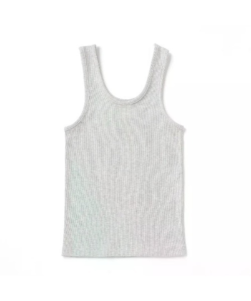 Beyond Basics(ビヨンド ベーシックス)の「GOAT / RIB TANK TOP(タンクトップ・レディース・ブラック/オリーブ/アイボリー/ブラウン/オートミール・S/M)」の19枚目の写真