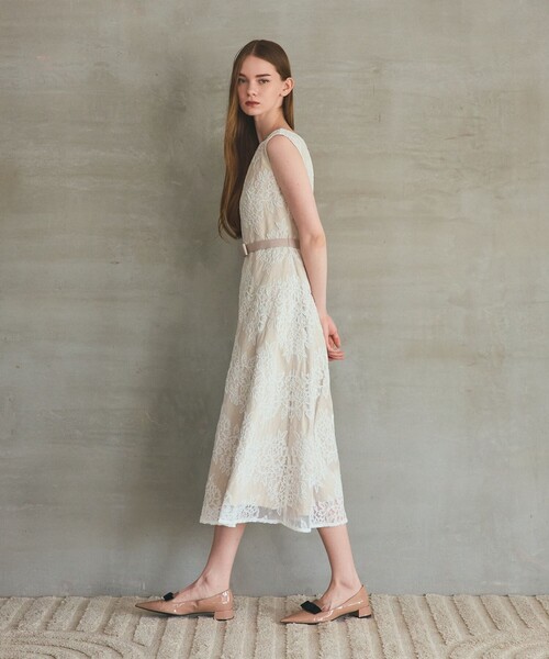 セール】レースボーダードレス（ドレス）｜GRACE CLASS（グレース