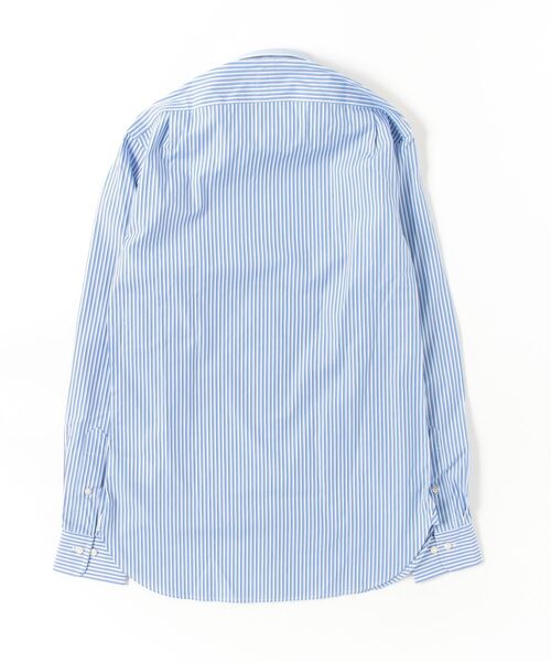 POLO RALPH LAUREN(ポロ ラルフ ローレン)の「カスタム フィット ストライプド ポプリン シャツ(シャツ/ブラウス・メンズ・ブルー・14//15 /16/17)」の10枚目の写真