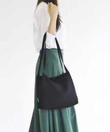 パクシハンショッパーバッグ53ゴルジコーデュロイ - ブラックショートM