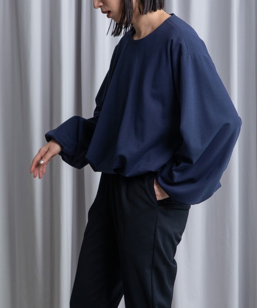 MARECHAL TERRE(マルシャルテル)の「バルーンプルオーバー(その他トップス・レディース・ベージュ/ネイビー/ブラック/オフホワイト・MEDIUM)」の6枚目の写真