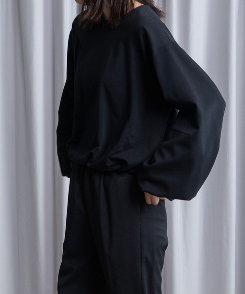 MARECHAL TERRE(マルシャルテル)の「バルーンプルオーバー(その他トップス・レディース・ベージュ/ネイビー/ブラック/オフホワイト・MEDIUM)」の15枚目の写真