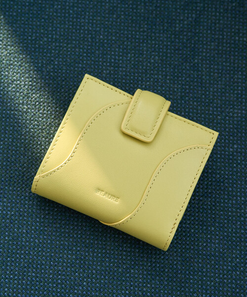 FREAK'S STORE（フリークスストア）の「限定展開 BEAURE/ビュレ S-PATTERN MINI ウォレット（財布・レディース・ブラック/シルバー/レモンイエロー/ブルー・ONE SIZE）」の15枚目の写真