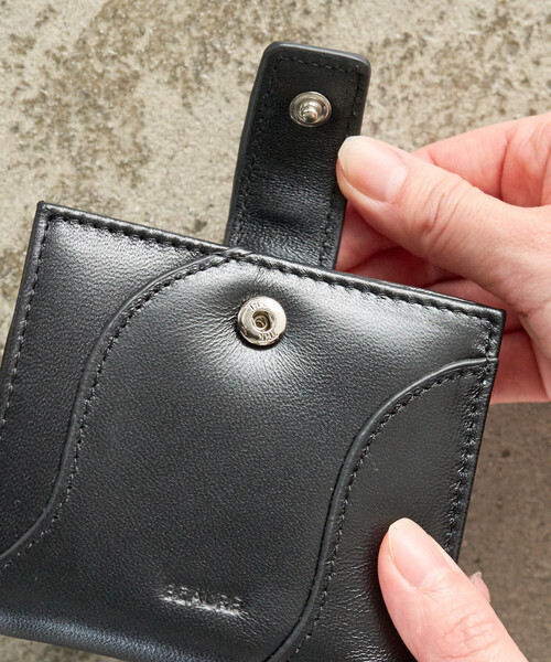 FREAK'S STORE（フリークスストア）の「限定展開 BEAURE/ビュレ S-PATTERN MINI ウォレット（財布・レディース・ブラック/シルバー/レモンイエロー/ブルー・ONE SIZE）」の10枚目の写真