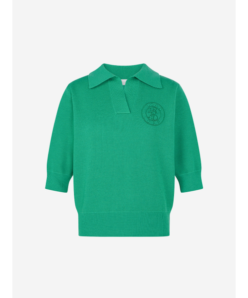 LORDLOAR(ロードロアル)の「シグニチャーカラーニット D/GREEN(ポロシャツ・レディース・その他・SMALL/MEDIUM/LARGE)」の4枚目の写真