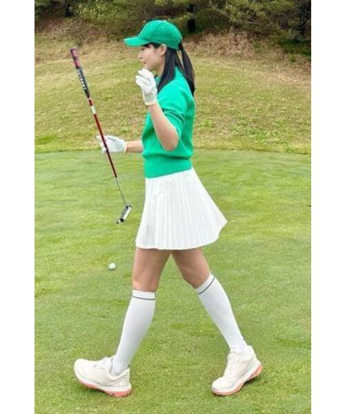 LORDLOAR(ロードロアル)の「シグニチャーカラーニット D/GREEN(ポロシャツ・レディース・その他・SMALL/MEDIUM/LARGE)」の8枚目の写真