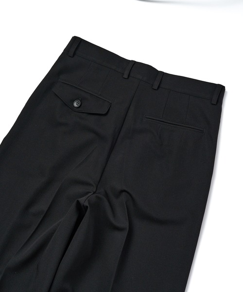 Noen(ノエン)の「クラシックストレートスラックス【セットアップ対応】(スラックス・メンズ・ダークブラウン/ブラック・LARGE/MEDIUM)」の6枚目の写真