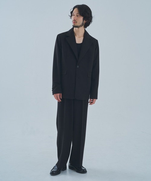 Noen(ノエン)の「クラシックストレートスラックス【セットアップ対応】(スラックス・メンズ・ダークブラウン/ブラック・LARGE/MEDIUM)」の19枚目の写真