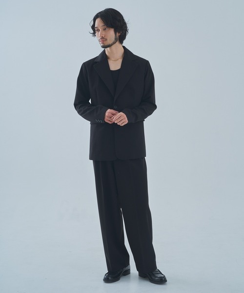 Noen(ノエン)の「クラシックストレートスラックス【セットアップ対応】(スラックス・メンズ・ダークブラウン/ブラック・LARGE/MEDIUM)」の20枚目の写真