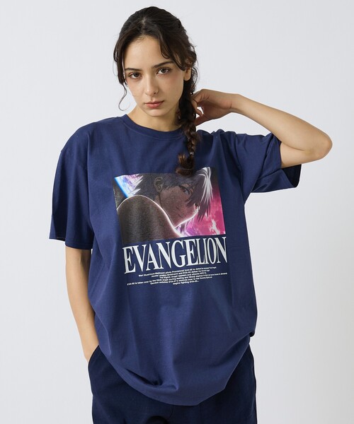 FRUIT OF THE LOOM(フルーツオブザルーム)の「【RADIO EVA"THE 30"】C009 EVANGELION MOVIE GRAPHIC T-Shirt by FRUIT OF THE LOOM(Tシャツ/カットソー・メンズ・グレー/ホワイト/ネイビー/ブラック・M/L/XL)」の4枚目の写真