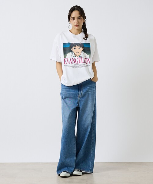 FRUIT OF THE LOOM(フルーツオブザルーム)の「【RADIO EVA"THE 30"】C009 EVANGELION MOVIE GRAPHIC T-Shirt by FRUIT OF THE LOOM(Tシャツ/カットソー・メンズ・グレー/ホワイト/ネイビー/ブラック・M/L/XL)」の8枚目の写真