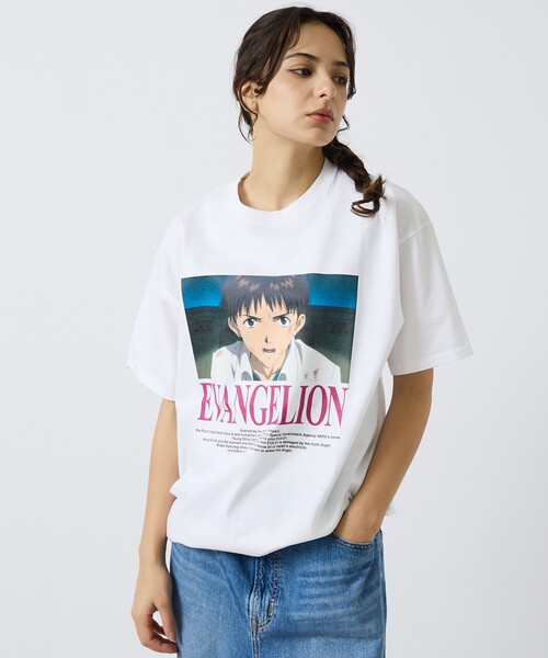 FRUIT OF THE LOOM(フルーツオブザルーム)の「【RADIO EVA"THE 30"】C009 EVANGELION MOVIE GRAPHIC T-Shirt by FRUIT OF THE LOOM(Tシャツ/カットソー・メンズ・グレー/ホワイト/ネイビー/ブラック・M/L/XL)」の9枚目の写真