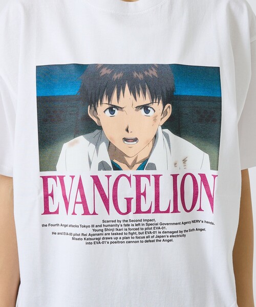 FRUIT OF THE LOOM(フルーツオブザルーム)の「【RADIO EVA"THE 30"】C009 EVANGELION MOVIE GRAPHIC T-Shirt by FRUIT OF THE LOOM(Tシャツ/カットソー・メンズ・グレー/ホワイト/ネイビー/ブラック・M/L/XL)」の11枚目の写真