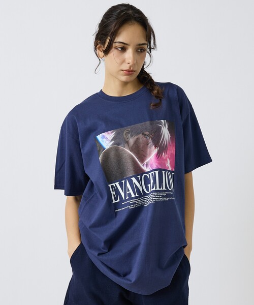 FRUIT OF THE LOOM(フルーツオブザルーム)の「【RADIO EVA"THE 30"】C009 EVANGELION MOVIE GRAPHIC T-Shirt by FRUIT OF THE LOOM(Tシャツ/カットソー・メンズ・グレー/ホワイト/ネイビー/ブラック・M/L/XL)」の14枚目の写真