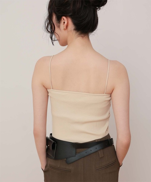 miette（ミエット）の「接触冷感カップ付きキャミソール（キャミソール・レディース・オフホワイト/グレー/ライトベージュ/ブラック・FREE）」の21枚目の写真