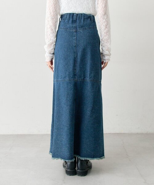 mystic(ミスティック)の「デニム切替マーメイドスカート(デニムスカート・レディース・ブルー/ネイビー・2/1)」の17枚目の写真