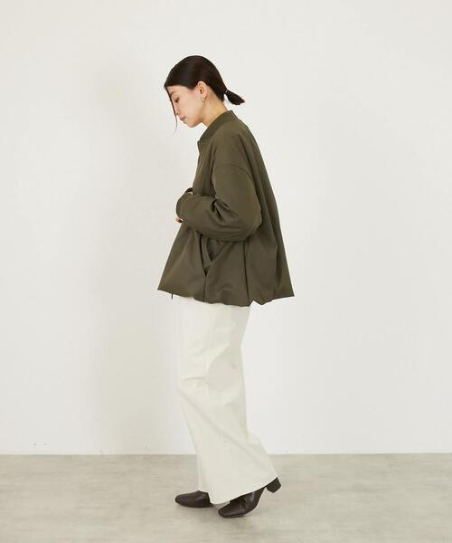 MELROSE claire(メルローズ クレール)の「【薄中綿キルトバルーンジャケット】(その他アウター・レディース・ブラック/アイボリー/カーキ・FREE)」の14枚目の写真