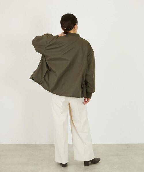 MELROSE claire(メルローズ クレール)の「【薄中綿キルトバルーンジャケット】(その他アウター・レディース・ブラック/アイボリー/カーキ・FREE)」の16枚目の写真