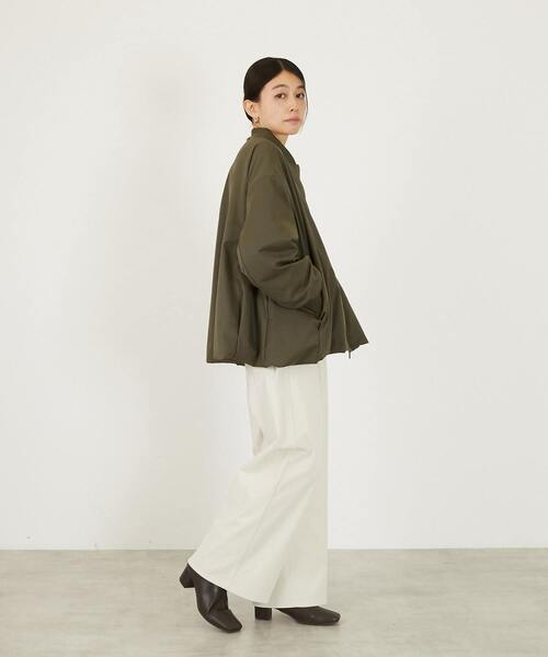 MELROSE claire(メルローズ クレール)の「【薄中綿キルトバルーンジャケット】(その他アウター・レディース・ブラック/アイボリー/カーキ・FREE)」の18枚目の写真