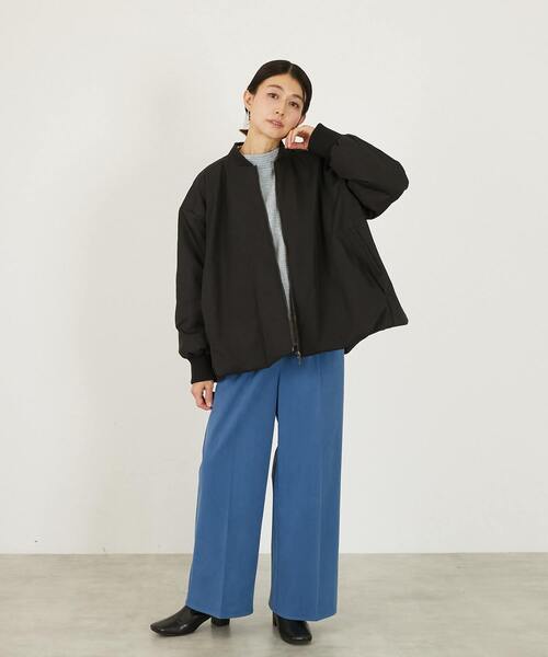 MELROSE claire(メルローズ クレール)の「【薄中綿キルトバルーンジャケット】(その他アウター・レディース・ブラック/アイボリー/カーキ・FREE)」の21枚目の写真