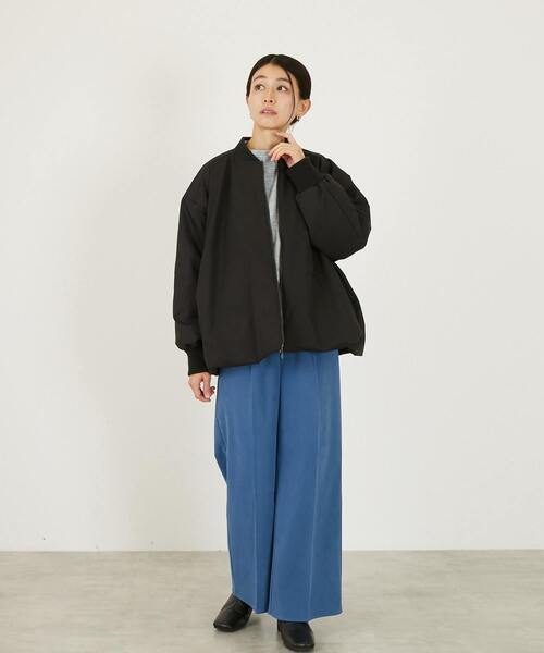 MELROSE claire(メルローズ クレール)の「【薄中綿キルトバルーンジャケット】(その他アウター・レディース・ブラック/アイボリー/カーキ・FREE)」の22枚目の写真