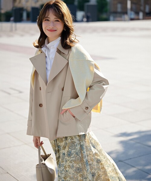 23区（ニジュウサンク）の「CANCLINI シャーティング ベーシックシャツ（シャツ/ブラウス・レディース・ブルー系/ホワイト系/イエロー系その他/サックスブルー系/ピンク系その他・38/36/40）」の19枚目の写真