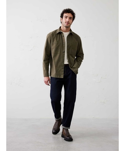 BANANA REPUBLIC FACTORY STORE(バナナリパブリック ファクトリーストア)の「BANANA REPUBLIC FACTORY STORE ユーティリティ オーバーシャツ(シャツ/ブラウス・メンズ・オリーブ/アイボリー・XL/L/M/S)」の5枚目の写真