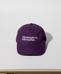 mydeepbluememories（マイディープブルーメモリーズ）の「MM MY MEMORIES WASHED CAP (PURPLE)（キャップ）」
